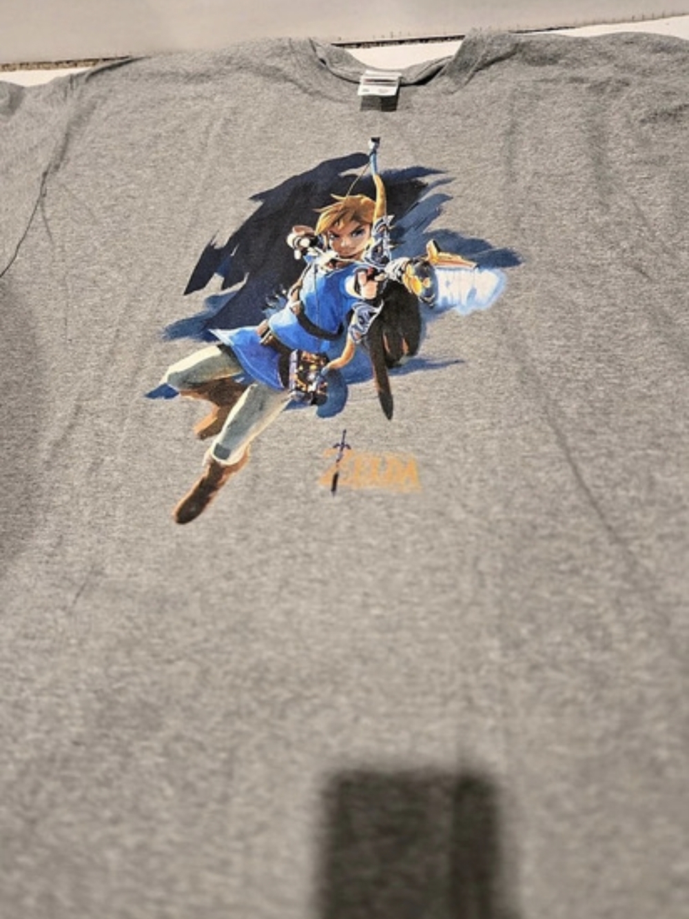 Nintendo The Legend of Zelda: Breath of the Wild Link Graphic T-Shirt Breath of